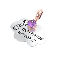 Charm Rerum Uomo AMICIZIA in Argento Ametista 25028 - 25028